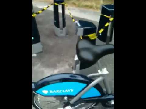 London Cycle Scheme “Boris Bikes” Visualized