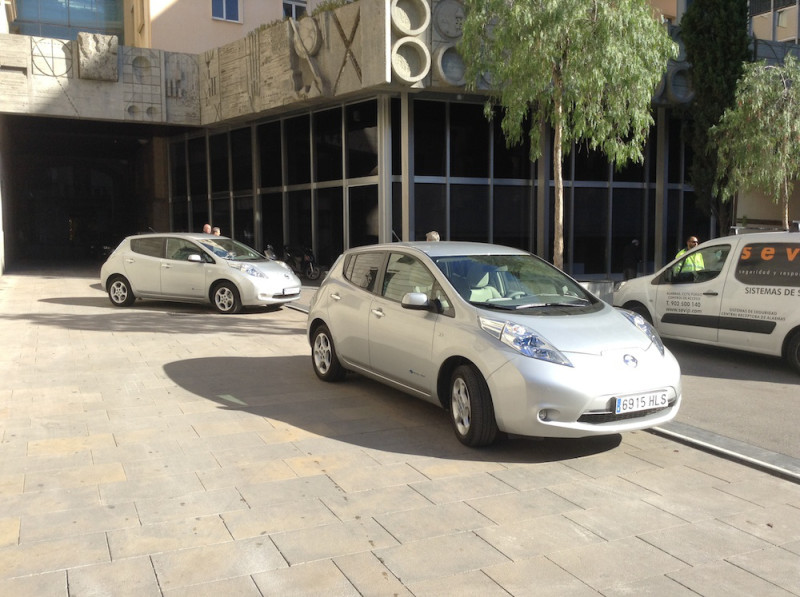 Nissan-Leafs-Barcelona