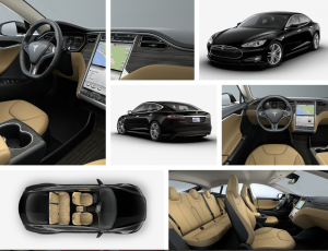 2015 Tesla Model S Black